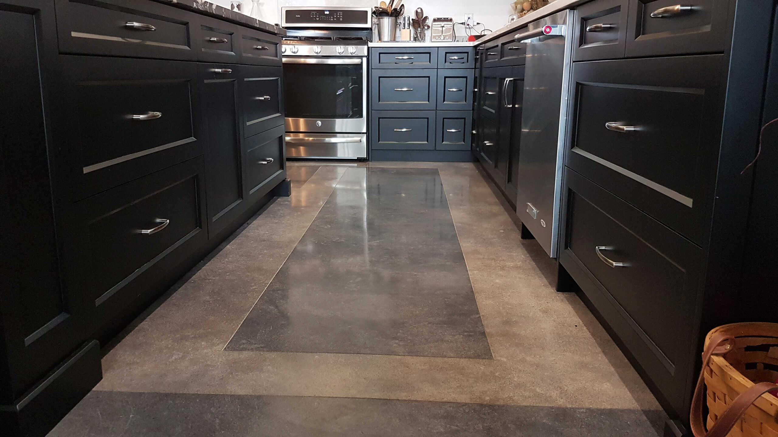 View of Residential Concrete Flooring | Polished & Epoxy Finishes